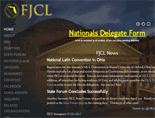 Tablet Screenshot of fjcl.org